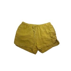RVCA Yume Women's Elastic Shorts - Dark Khaki - Size XS